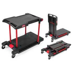 Rubbermaid® Convertible chariot utilitaire en plastique