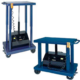 Wesco® Battery Powered Work Positioning Mobile Post Lift Tables