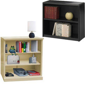 Bibliothèques de facilité de montage en acier - hauteur de bureau,