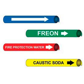 Precoiled And Strap-On Pipe Markers For 6