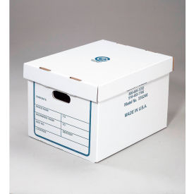 File Record Transfer and Storage Corrugated Boxes with Lift-Off Lid