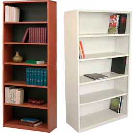 Steel - Full Height, Easy Assembly Bookcases