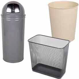 Rubbermaid® Bureau acier côté corbeilles à papier