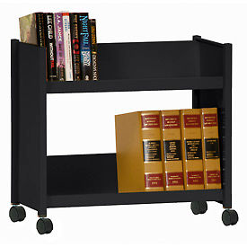 Sandusky® soudés en pente-étagère livre chariots