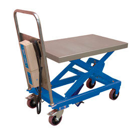 Tables de levage mobiles actionnés linéaires