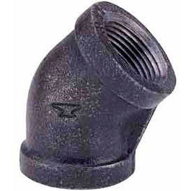 45 Degree Black Malleable Elbows
