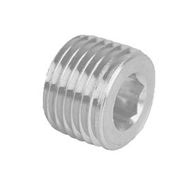 Fiche de douille hexagonale en acier galvanisé