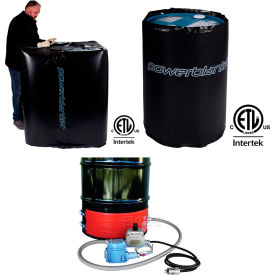 Tambour de zone dangereuse et couvertures thermiques du BAC