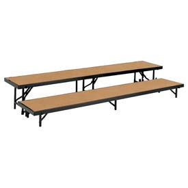National Public Seating® - Straight Choral Risers And Guard Rails