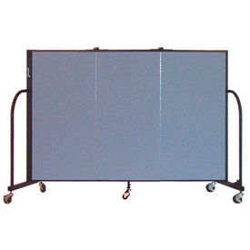 Screenflex® - 4' Fabric Upholstered Mobile Room Dividers