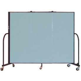 Screenflex® - Vinyl Upholstered Mobile Room Dividers - 4 Ft Height