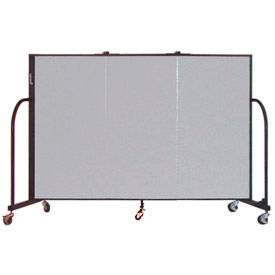 Screenflex® - 5'H Fabric Upholstered Mobile Room Dividers