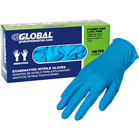 Global Industrial gants en Nitrile Non poudré jetable