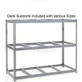 7'H Boltless Wide Span Metal Storage Rack Without Decking