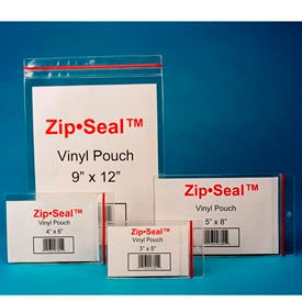 Vinyl Pouches & Job Ticket Holders (3-1/2