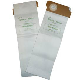 Minuteman remplacement sacs sous vide