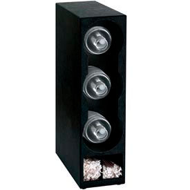 Dispense-Rite® comptoir Vertical Condiment, Couvercle dôme et distributeurs de paille
