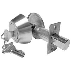 hardware commercial deadbolts duty heavy locksets parker globalindustrial door