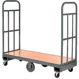 Global Industrial Wood Deck Narrow Aisle High End Platform Trucks