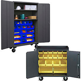 All-Welded Mobile Bin chariots
