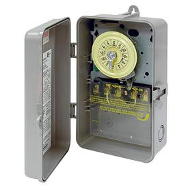 24 Hour Time Switches In Plastic Case, Swimming Pool Time Switches
