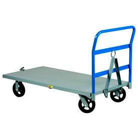 Little Giant® Caster-Steer Steel Deck Trailer