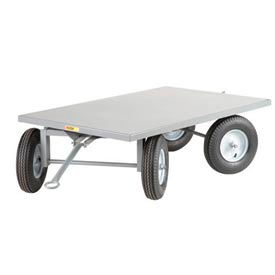 Little Giant® Steel Deck Double Fifth-Wheel Steer Tracking Trailer