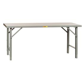 Extra Long 12 Gauge Soudés Réglable Height Assembly Workbenches