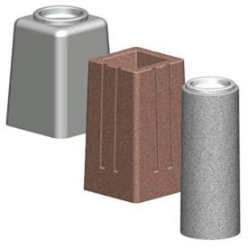 Urnes de Cigarette rond et carré béton