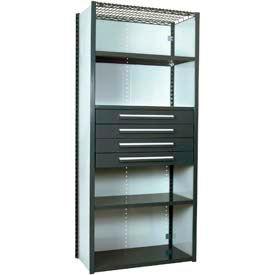 Equipto Modular Shelving Units With Drawers