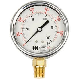 Weiss Stainless Steel Liquid Filled Gauges