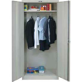 Hallowell Solid Door Wardrobe Storage Cabinets