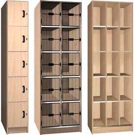 Ironwood cinq niveau compartiment casiers bois