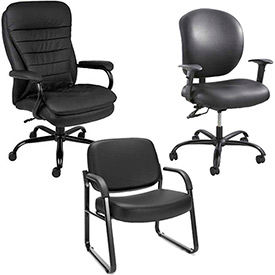 Vinyle Big & Tall chaises