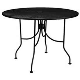 Tables de maille extérieure en fer forgé
