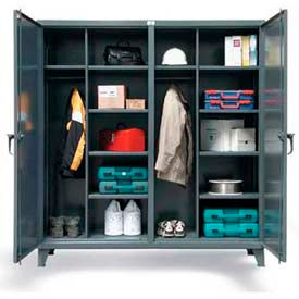 Cabinet de garde-robe Double porte, indépendant de verrouillage Stronghold®