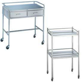 Blickman Portable inox Tables utilitaire