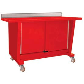 Mobile Sliding Door Cabinet Automotive Workbenches (en)