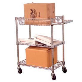 Heavy Duty Chrome Wire Transport Carts