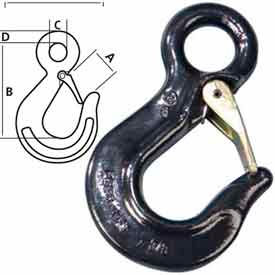 Peerless™ ACCO oeil Sling crochets avec linguet