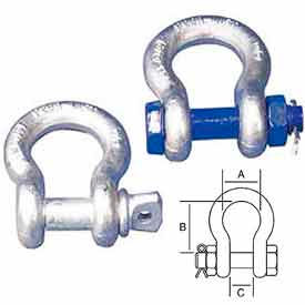 Peerless™ Peer-Lift galvanisé ancre manilles