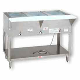 Table de suprême métalliques fixes électriques plats chauds