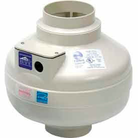 Inline Centrifugal Duct Fans w/ Plastic Housing