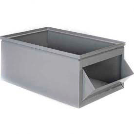 Boîte de trémie en acier