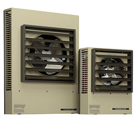 Ventilateur horizontal ou Vertical décharge aérothermes suspendus