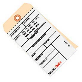 Tags de l’inventaire - autocopiant