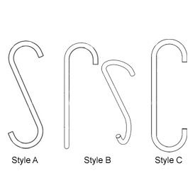 M & W Alloy Steel S-Hooks