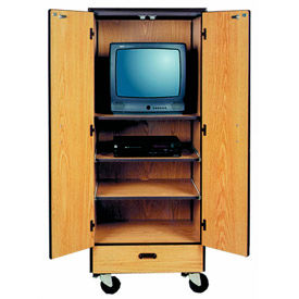 Ironwood Mobile Wood Video Cabinets