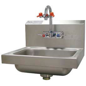 Puits de main avec les robinets de lavage oculaire