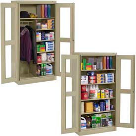 Tennsco C-Thru Deluxe Cabinets